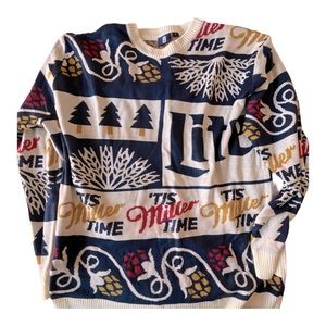 Miller Lite Christmas Sweater